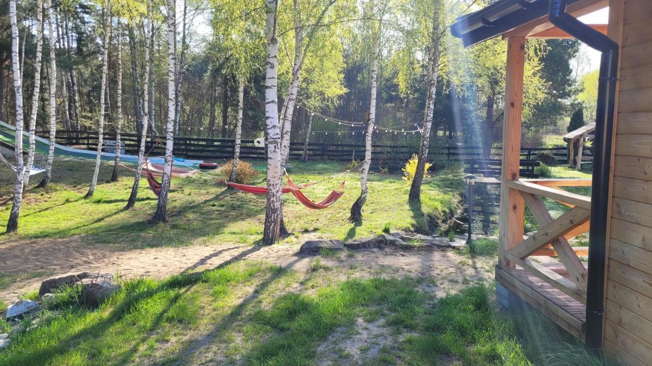 Vip Village Las Woda Rower - Podgrzewany Basen, Balia, Sauna Miedzierza Екстер'єр фото