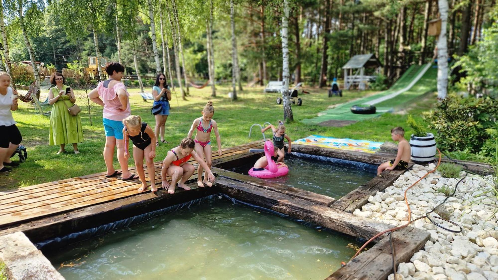 Vip Village Las Woda Rower - Podgrzewany Basen, Balia, Sauna Miedzierza Екстер'єр фото