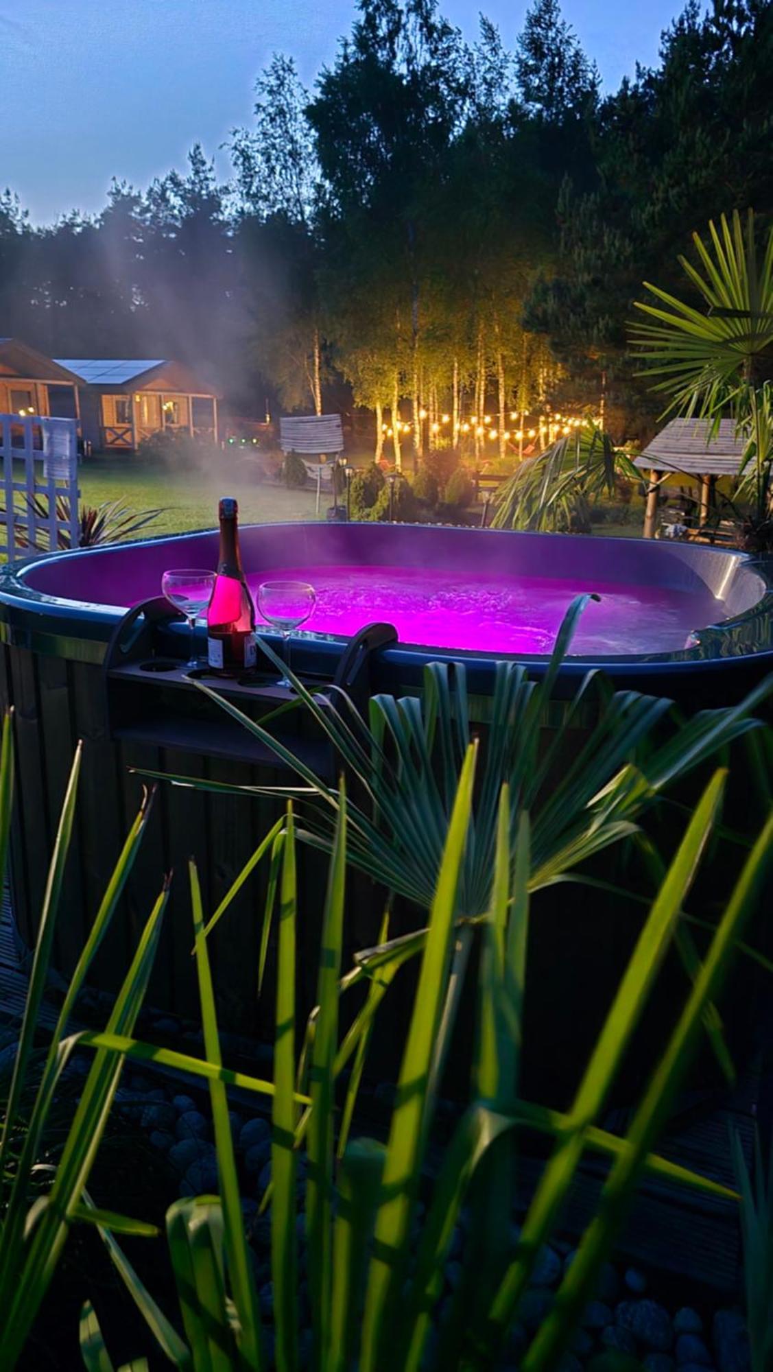 Vip Village Las Woda Rower - Podgrzewany Basen, Balia, Sauna Miedzierza Екстер'єр фото