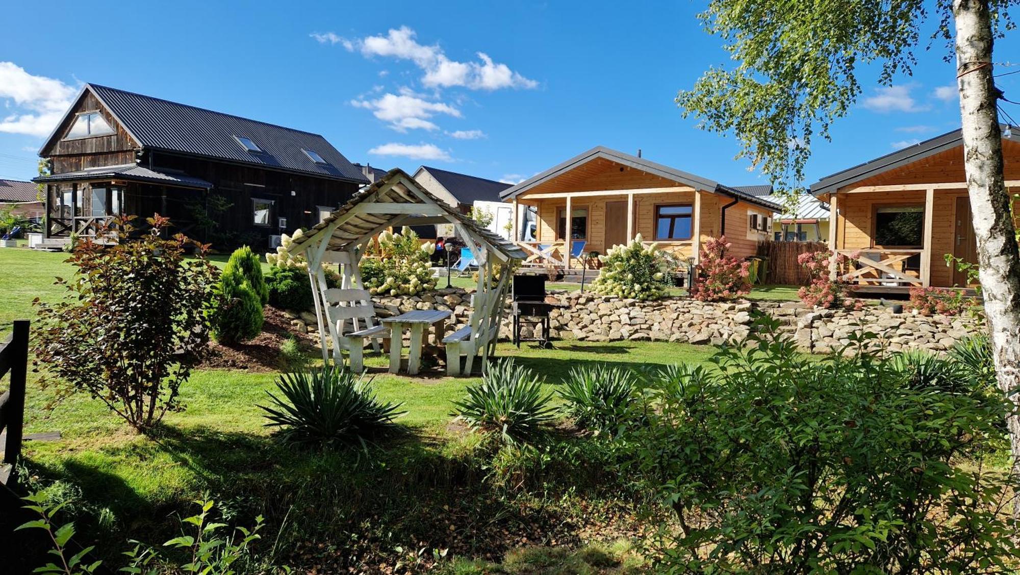 Vip Village Las Woda Rower - Podgrzewany Basen, Balia, Sauna Miedzierza Екстер'єр фото