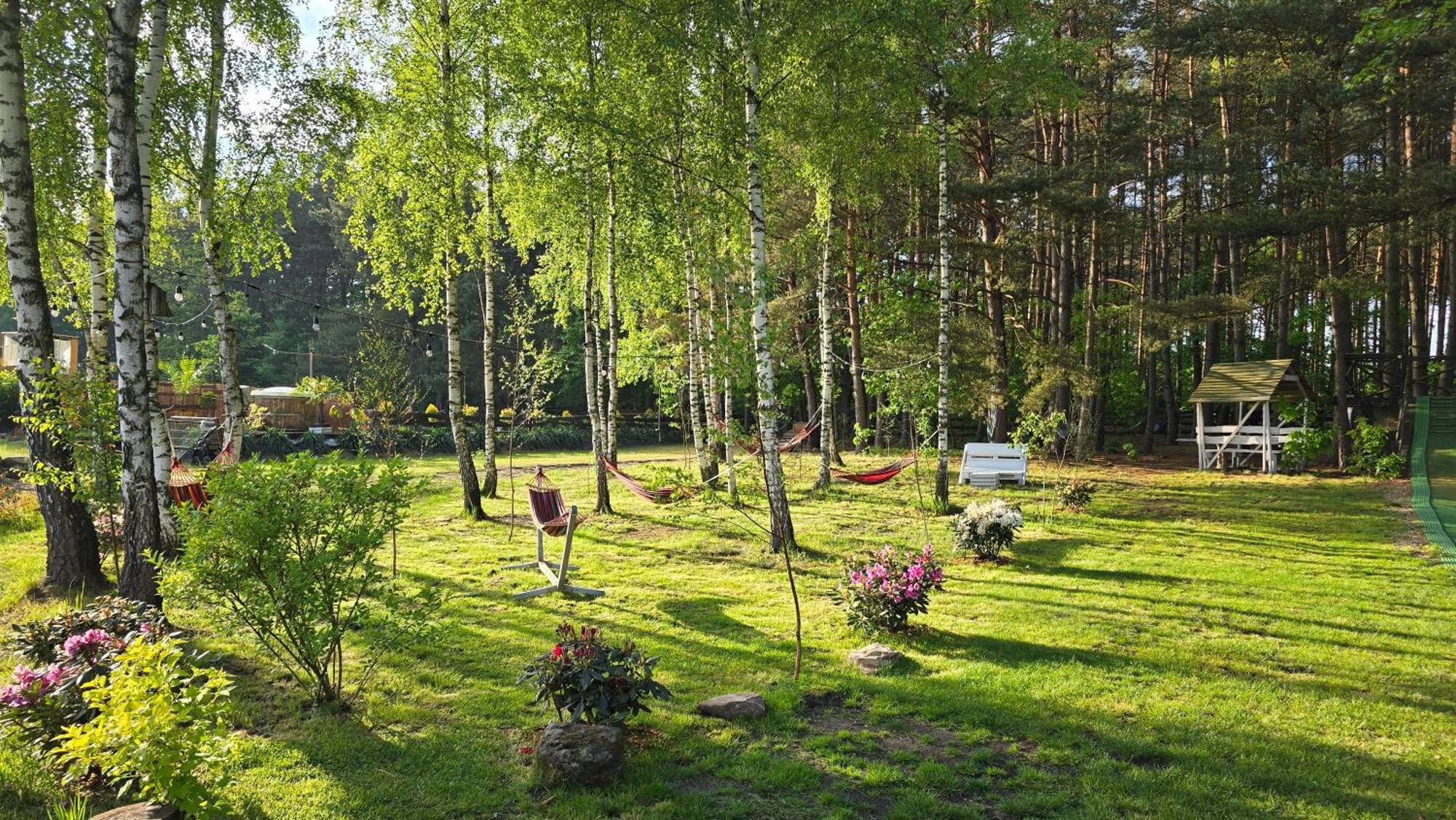 Vip Village Las Woda Rower - Podgrzewany Basen, Balia, Sauna Miedzierza Екстер'єр фото