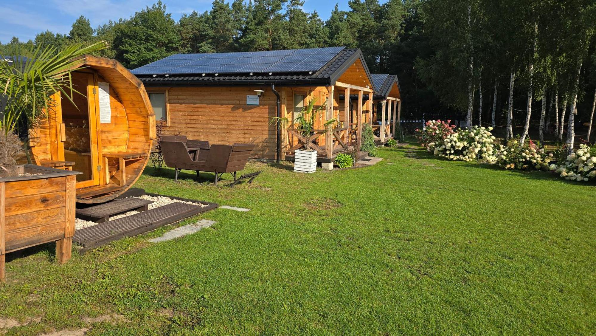 Vip Village Las Woda Rower - Podgrzewany Basen, Balia, Sauna Miedzierza Екстер'єр фото